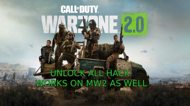 warzone 2 unlock all mw2 cheat